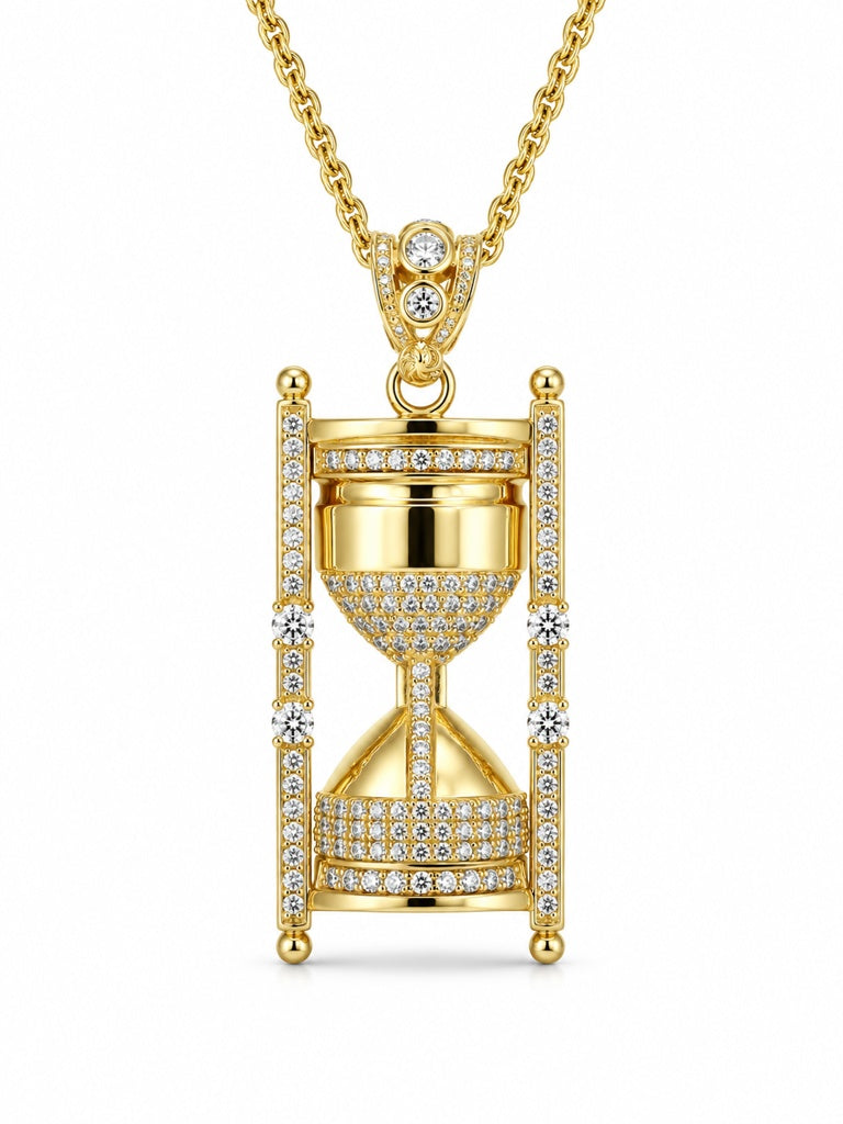 10K HOURGLASS PENDANT Size – JY Jewelry Wholesale