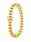 14K YG MIAMI CUBAN LINK BRACELET – 9MM – JY Jewelry Wholesale