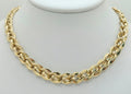 10K DOUBLE CUBAN LINK DESIGN NECKLACE – 18" 10MM – JY Jewelry Wholesale