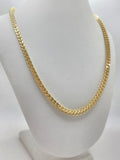10K HOLLOW FRANCO CHAIN – 22" 4.5MM – JY Jewelry Wholesale