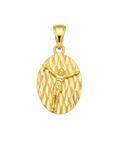 14K EXTRA SMALL ROUND CHRIST PENDANT – EXTRA SMALL – JY Jewelry Wholesale