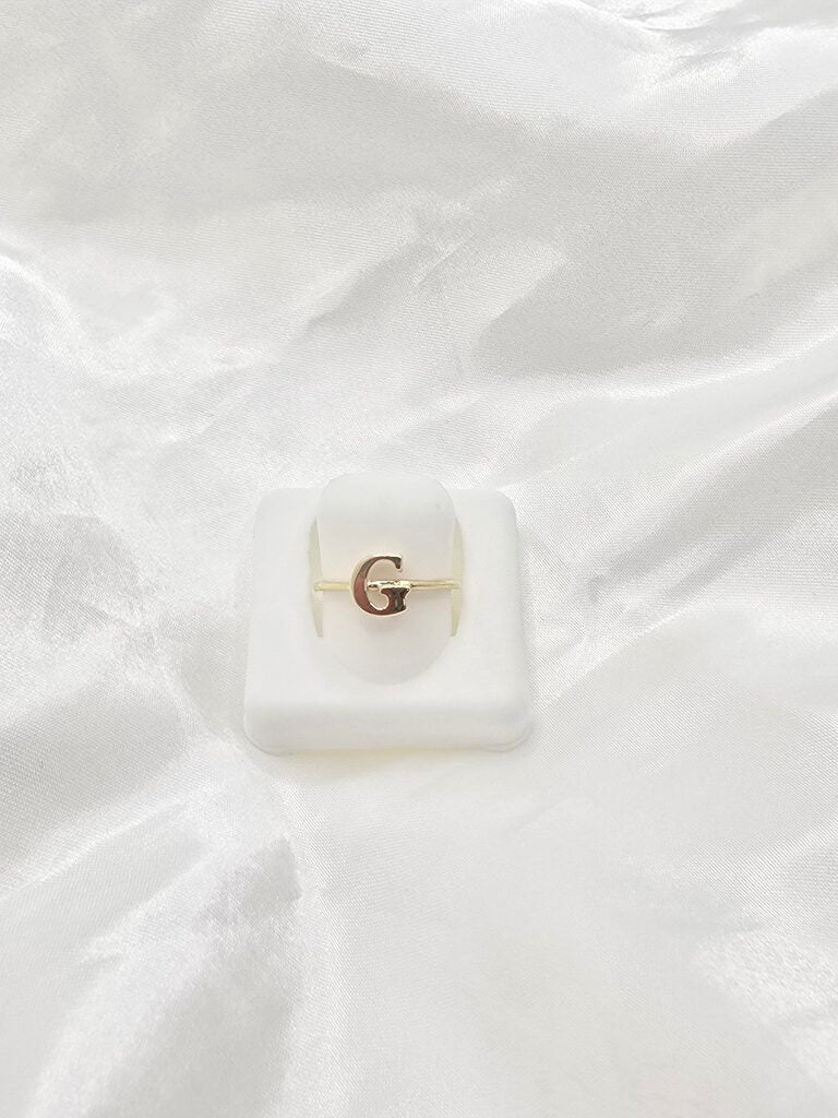 14K "G" LETTER RING – 6.5 – JY Jewelry Wholesale