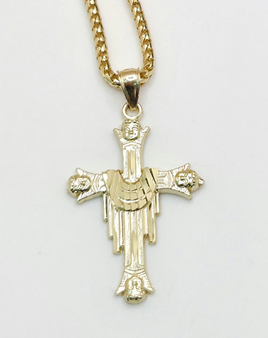 10K CROSS WITH ROBE PENDANT – JY Jewelry Wholesale