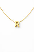 10K CHAIN ??WITH LETTER "R" PENDANT – 18 – JY Jewelry Wholesale