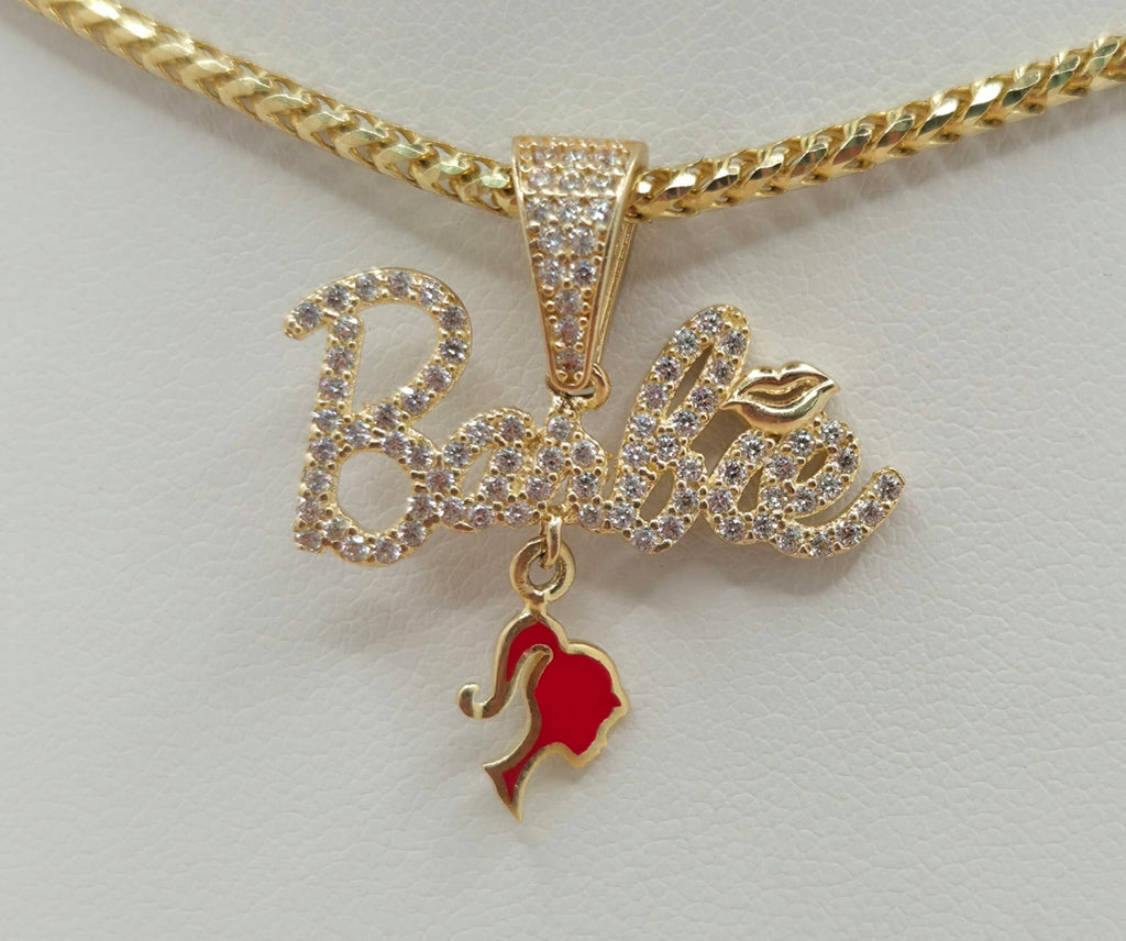 14K CZ BARBIE PENDANT – JY Jewelry Wholesale