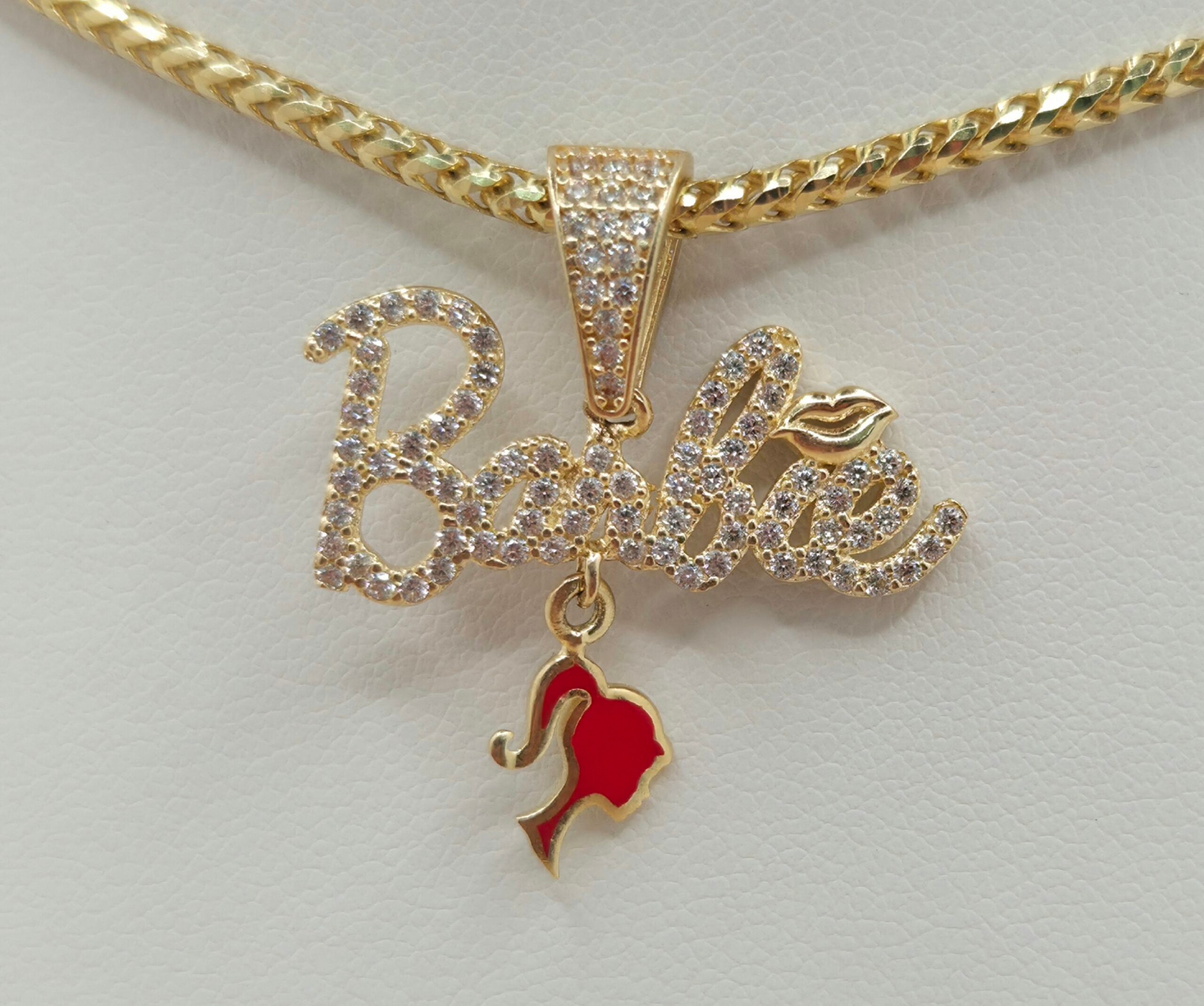 14K CZ BARBIE PENDANT – JY Jewelry Wholesale