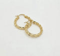 10K MODERN TURKISH HOOPS EARRINGS – 1 – JY Jewelry Wholesale