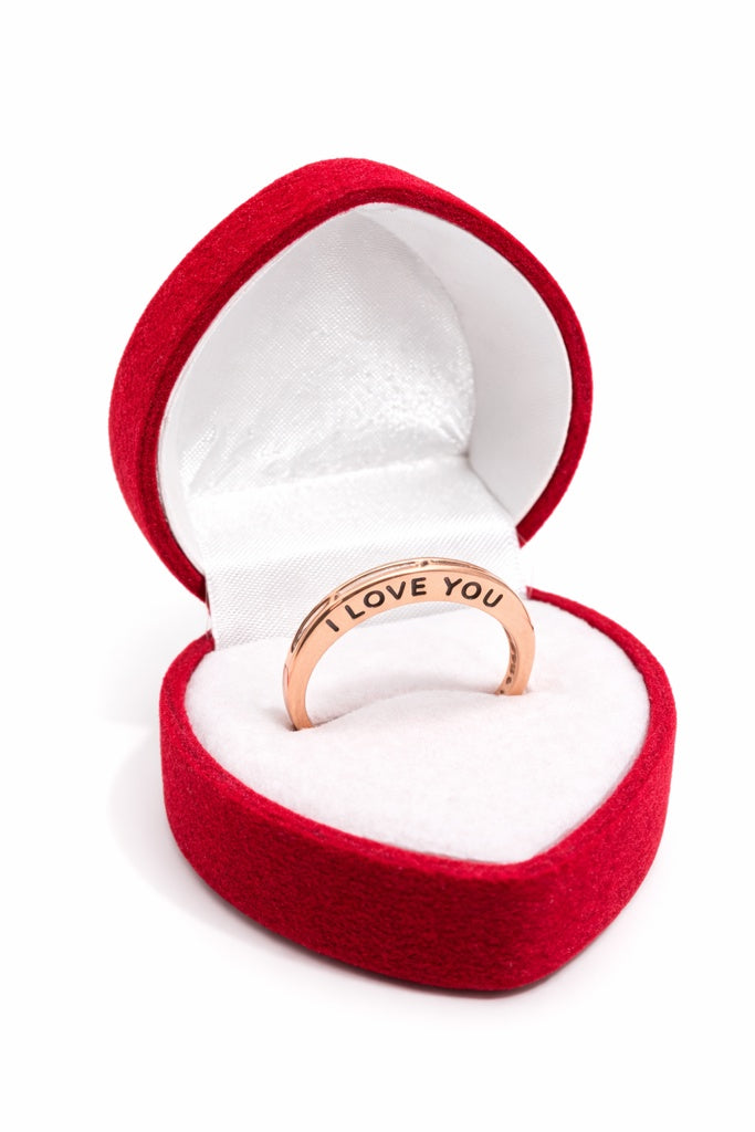 10K DELICATE ROSE GOLD AND DIAMONHD WOMAN'S RING – 7 – JY Jewelry Wholesale