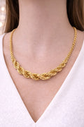 10K GRADUATED HOLLOW ROPE CHAIN – 7.5-13.5MM 20" – JY Jewelry Wholesale