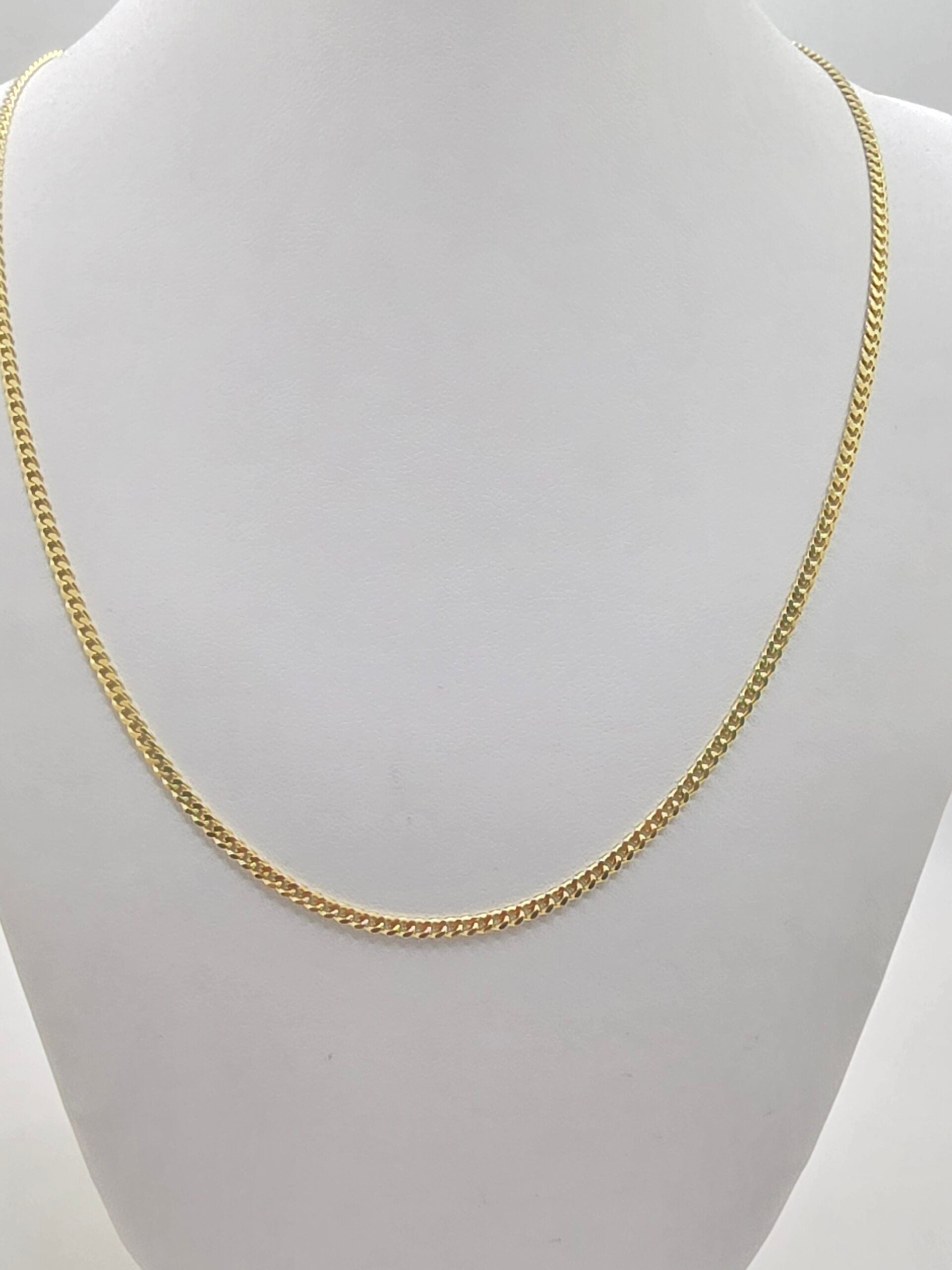 10K SOLID MIAMI CUBAN CHAIN – 18" 2.5MM – JY Jewelry Wholesale