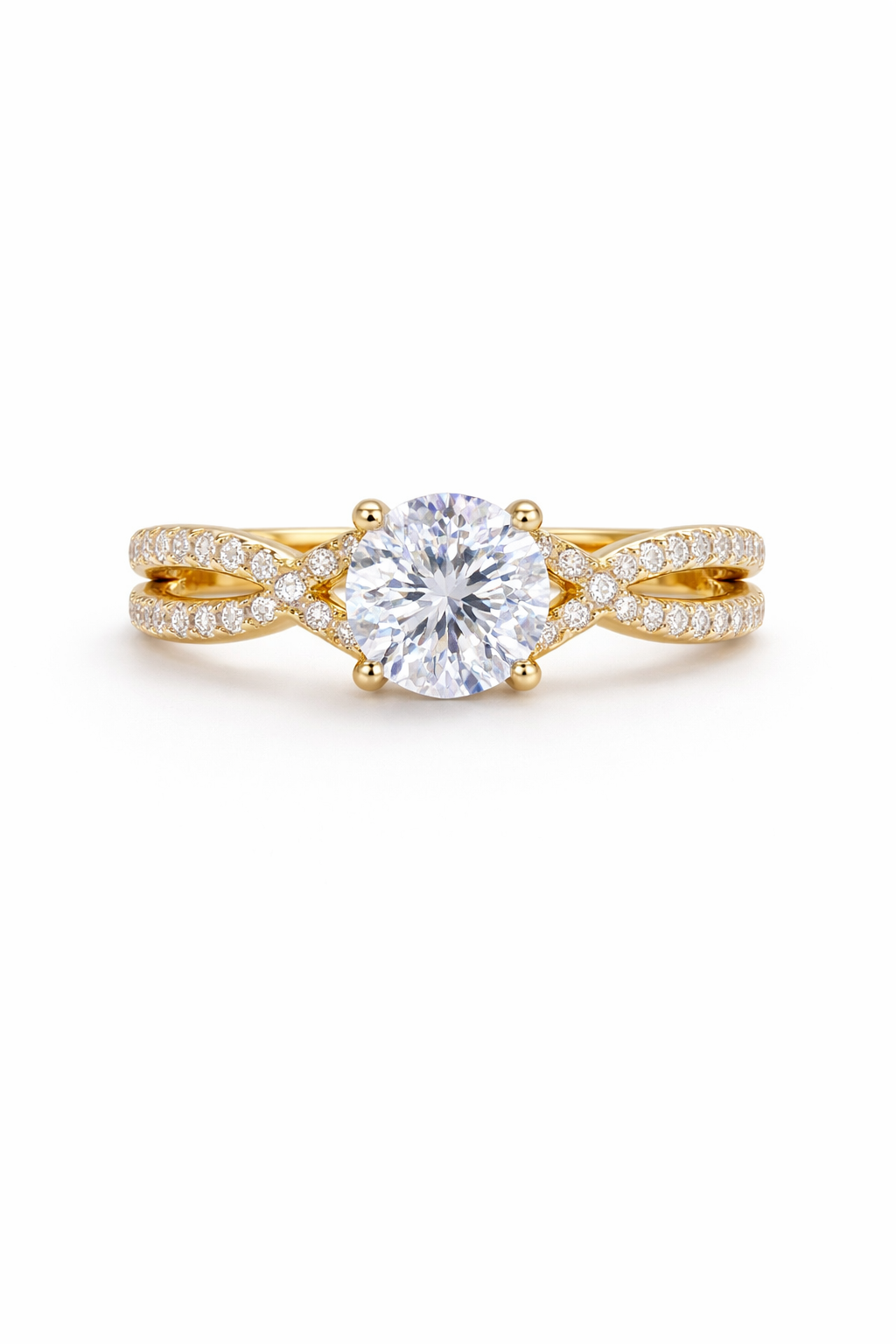 10K SOLITAIRE RING – – 7.5 – JY Jewelry Wholesale