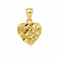 10K NUGGETS HEART PENDANT – JY Jewelry Wholesale