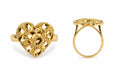 10K HEART NUGGET RING – 5 – JY Jewelry Wholesale