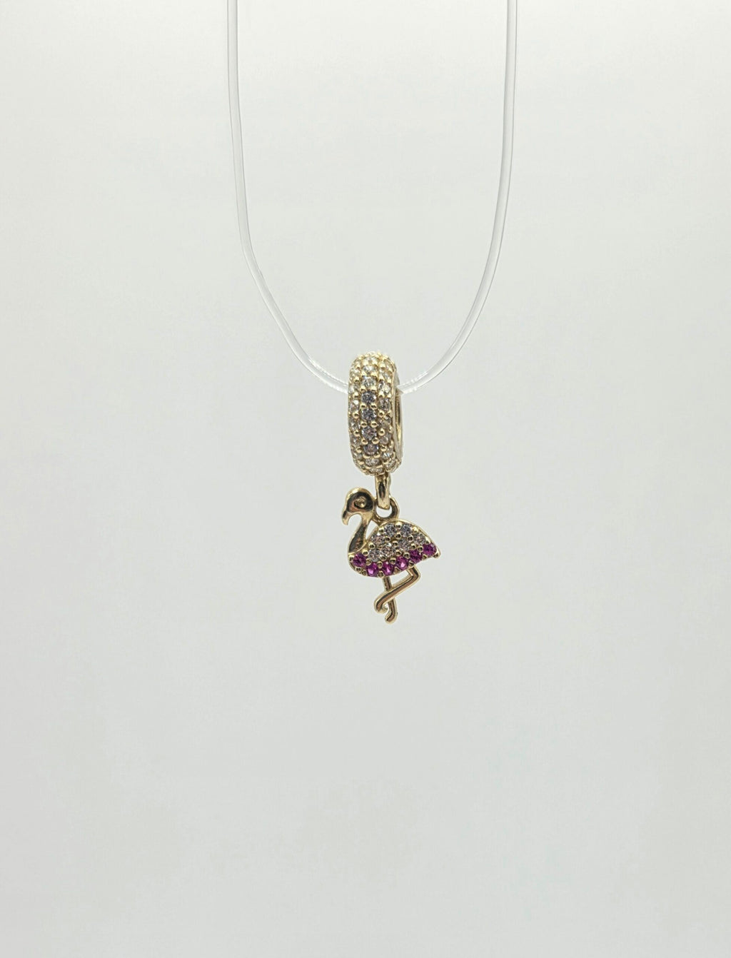 10K CZ FLAMINGO PANDO CHARM – JY Jewelry Wholesale