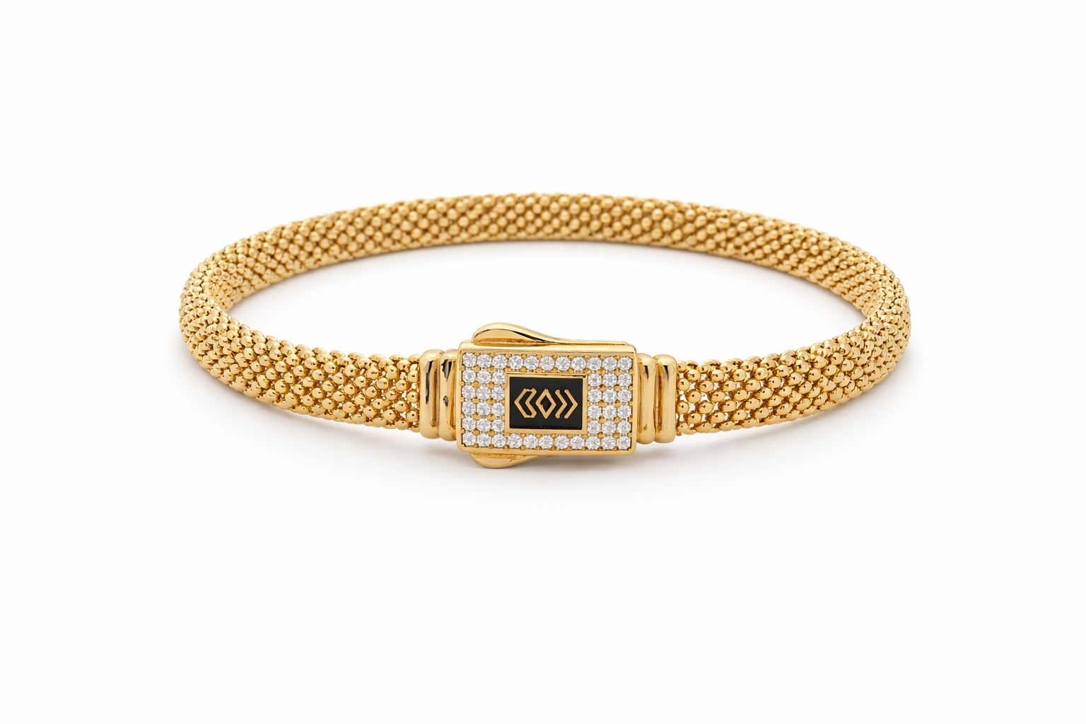 10K ELEGANT MILANESA BRACELET – 7.5" 6MM – JY Jewelry Wholesale
