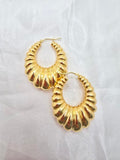 10K SHRIMP DESIGN HOOPS EARRINGS – 5 – JY Jewelry Wholesale