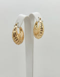 10K RETRO STYLE HOOPS EARRINGS – JY Jewelry Wholesale