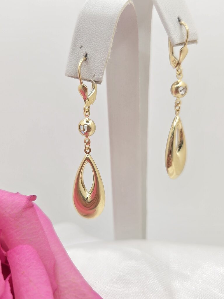 14K LITTLE VINTAGE STYLE DANGLING EARRINGS – JY Jewelry Wholesale