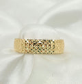 10K FANCY DIAMOND CUT WEDDING BAND RING – 8 6MM – JY Jewelry Wholesale