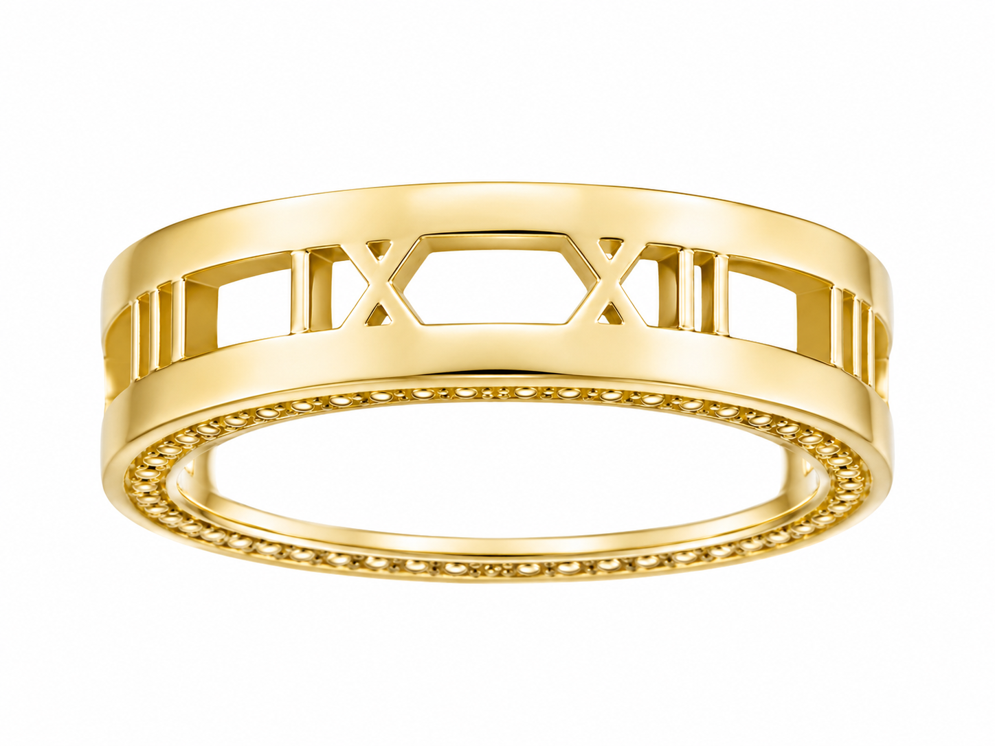 10K BAND NUMERIC RING – 10 – JY Jewelry Wholesale