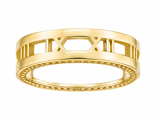 10K BAND NUMERIC RING – 10 – JY Jewelry Wholesale