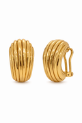10K MODERN HOOPS STYLE OMEGA BACKS EARRINGS – JY Jewelry Wholesale