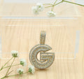 10K SMALL CZ "G" LETTER PENDANT – JY Jewelry Wholesale