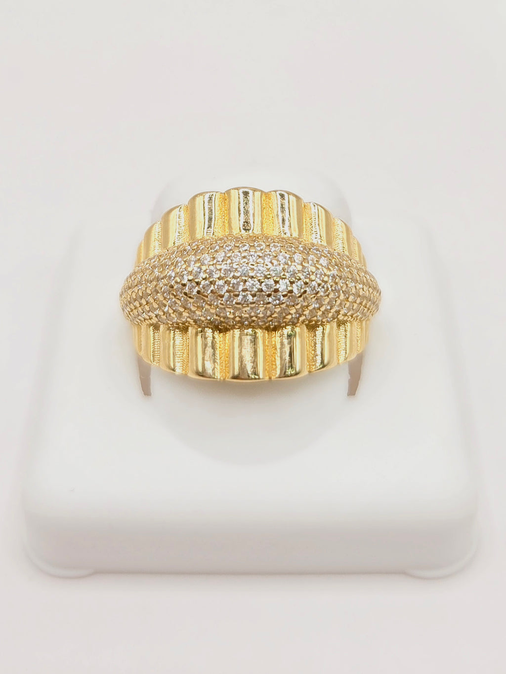 14K ELEGANT RING WITH CZ DETAILS – 8 – JY Jewelry Wholesale