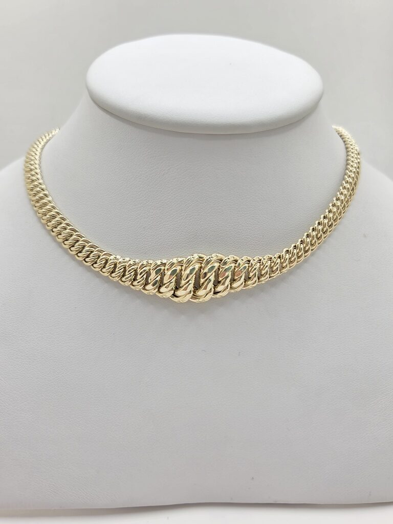 10K PRINCESSA NECKLACE – 18" – JY Jewelry Wholesale