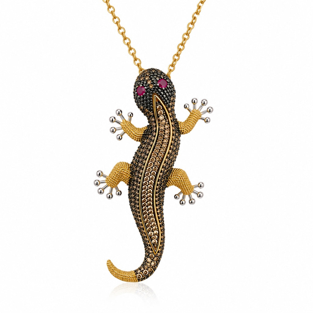 10K CZ LIZARD PENDANT – JY Jewelry Wholesale
