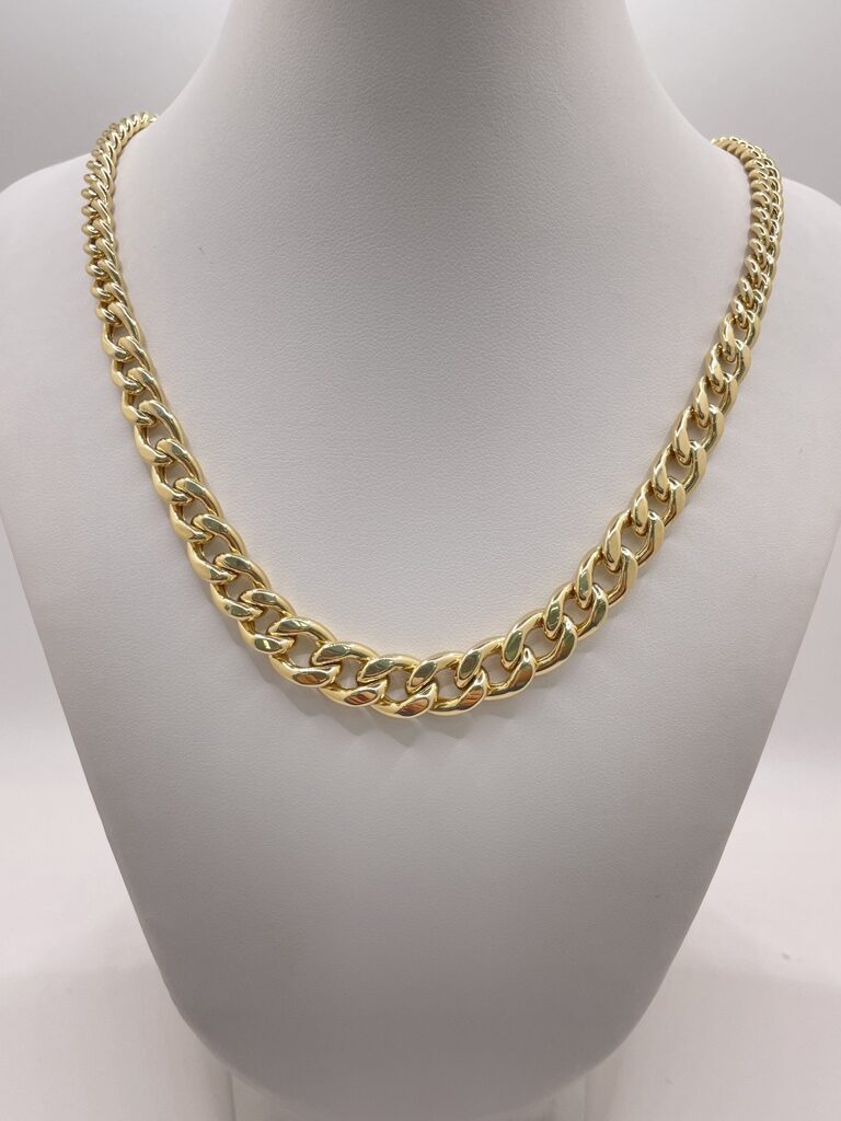 10K GRADIENT CUBAN LINK NECKLACE – JY Jewelry Wholesale