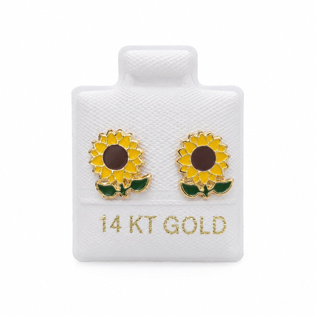 14K DELICATE NEW BORN EARRINGS – XS – JY Jewelry Wholesale