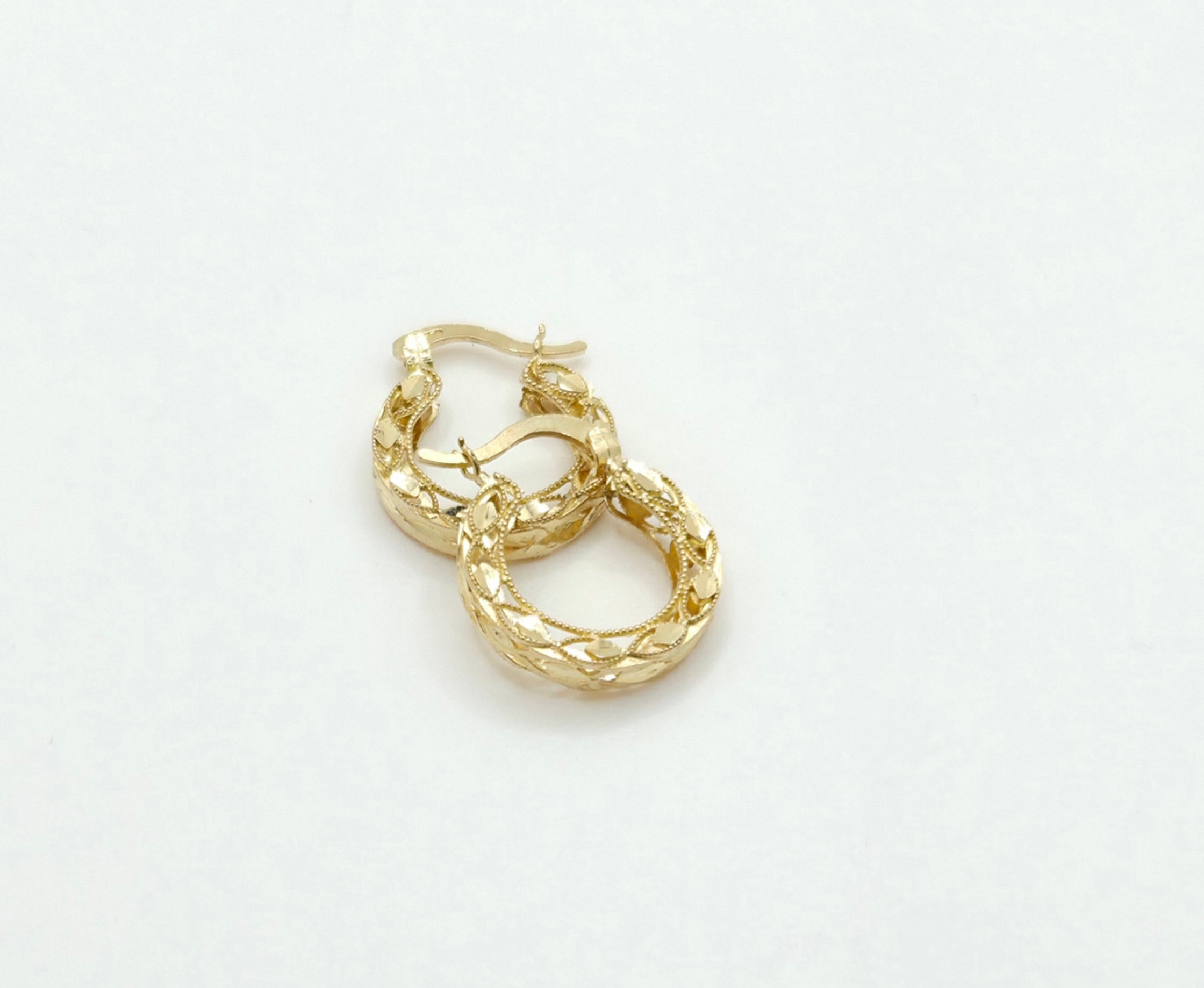 10K MODERN TURKISH HOOPS EARRINGS – 1 – JY Jewelry Wholesale