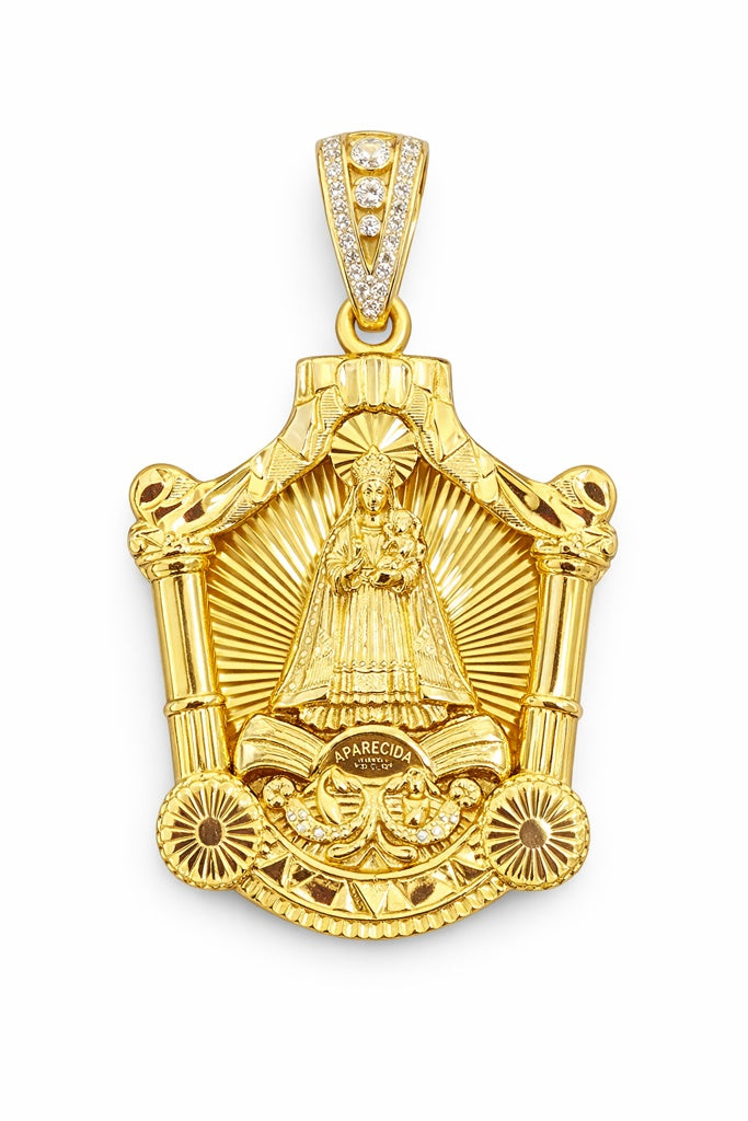 10K HOUSE STYLE CARIDAD PENDANT – SMALL – JY Jewelry Wholesale