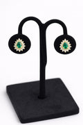 10K GREEN DROP STONE ELEGANT EARRINGS – JY Jewelry Wholesale
