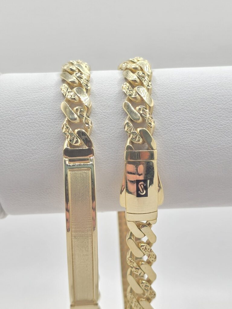 10K ID BRACELET MONACO CERTIFIED – JY Jewelry Wholesale