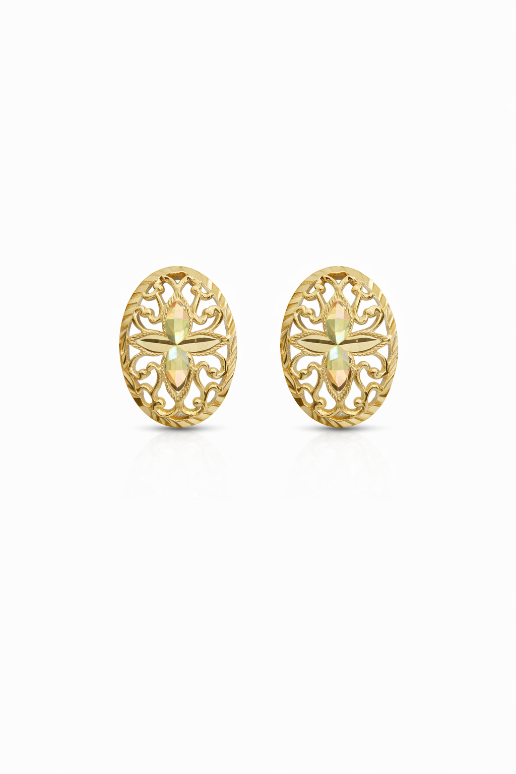 14K VINTAGE SILHOUETTES EARRINGS – JY Jewelry Wholesale