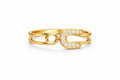 10K MODERN PIN STYLE RING – 7 – JY Jewelry Wholesale