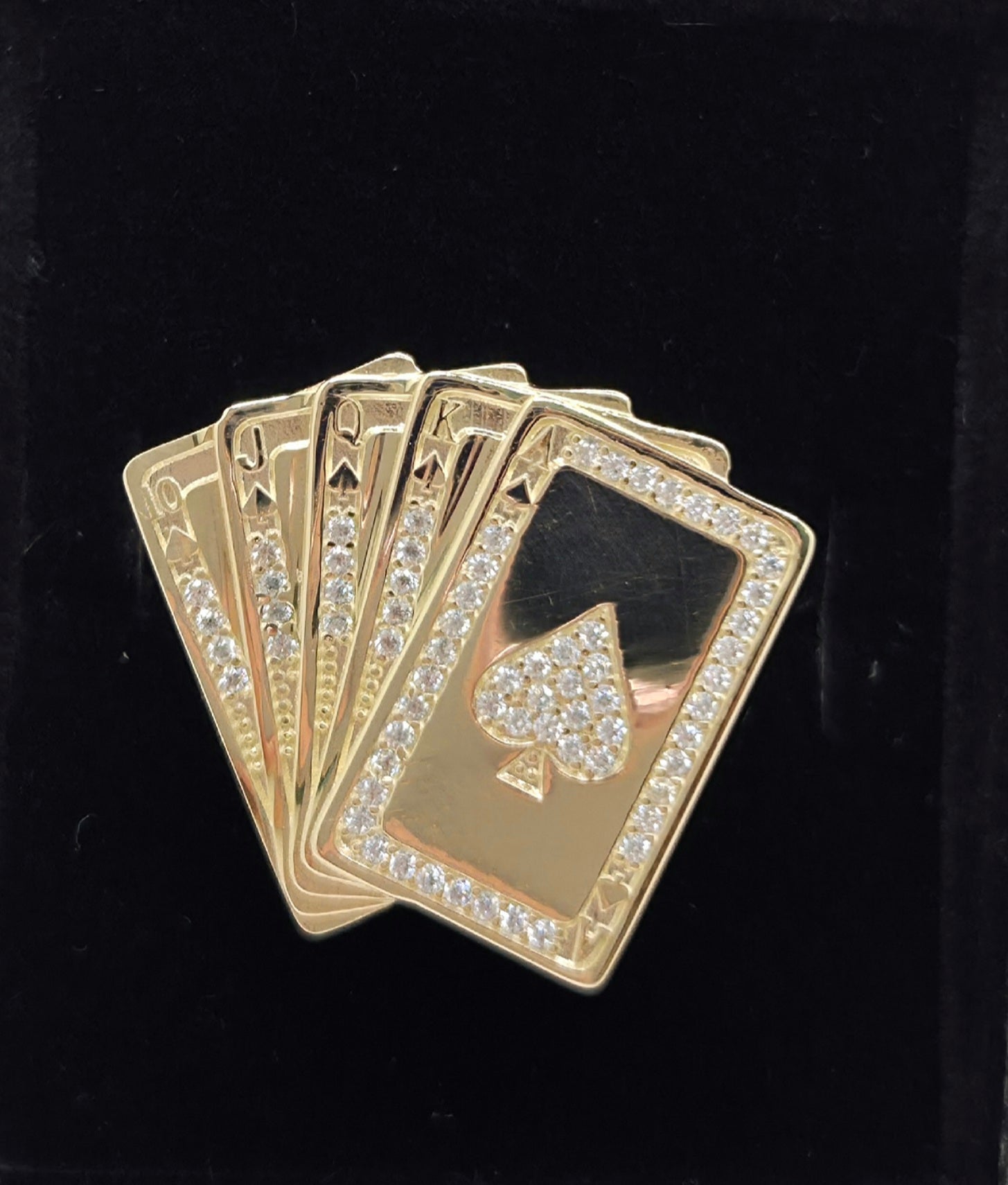 10K POKER DESIGN POKER RING – 10 – JY Jewelry Wholesale