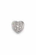 10K WHITE GOLD SMALL DIAMOND HEART PENDANT – JY Jewelry Wholesale