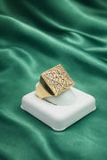 10K SMALL SQUARE ROSETTA RING – 10 – JY Jewelry Wholesale