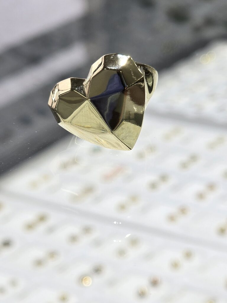 10K FANCY HEART RING – 7 – JY Jewelry Wholesale