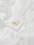 14K "J" LETTER RING – 7 – JY Jewelry Wholesale