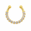 10K CZ BULLY NOSE PIERCING – S REF-150375/0000 – JY Jewelry Wholesale