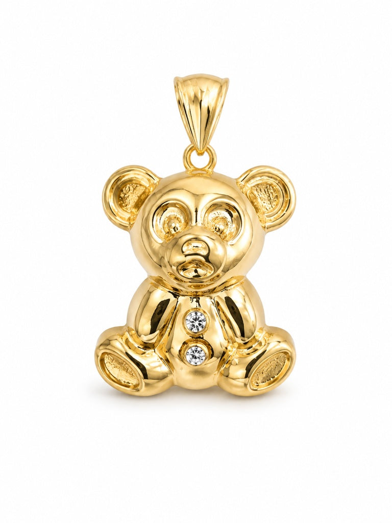 10K BEAR PENDANT Size – JY Jewelry Wholesale