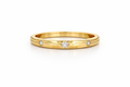 10K 3STONES WEDDING BAND RING – 9.5 3.6MM – JY Jewelry Wholesale