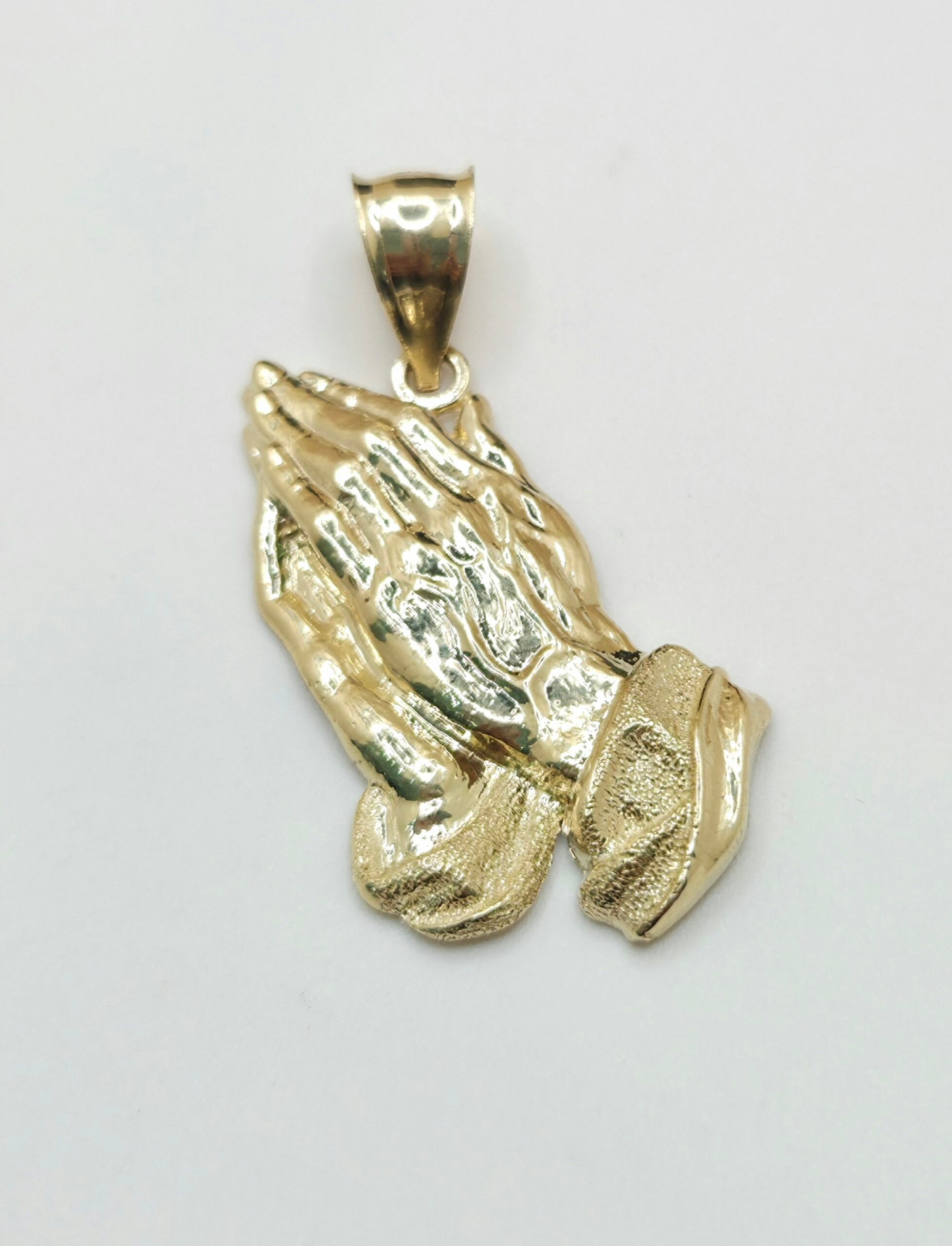 10K SMALL PRAYING HANDS PENDANTS – JY Jewelry Wholesale