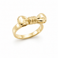 10K PUFFY BOW RING – 7.5 – JY Jewelry Wholesale