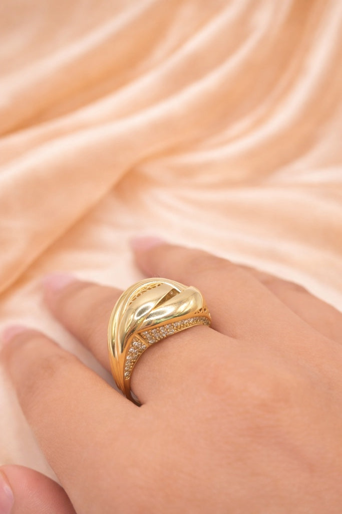 10K MODERN RING – 8.5-10 – JY Jewelry Wholesale