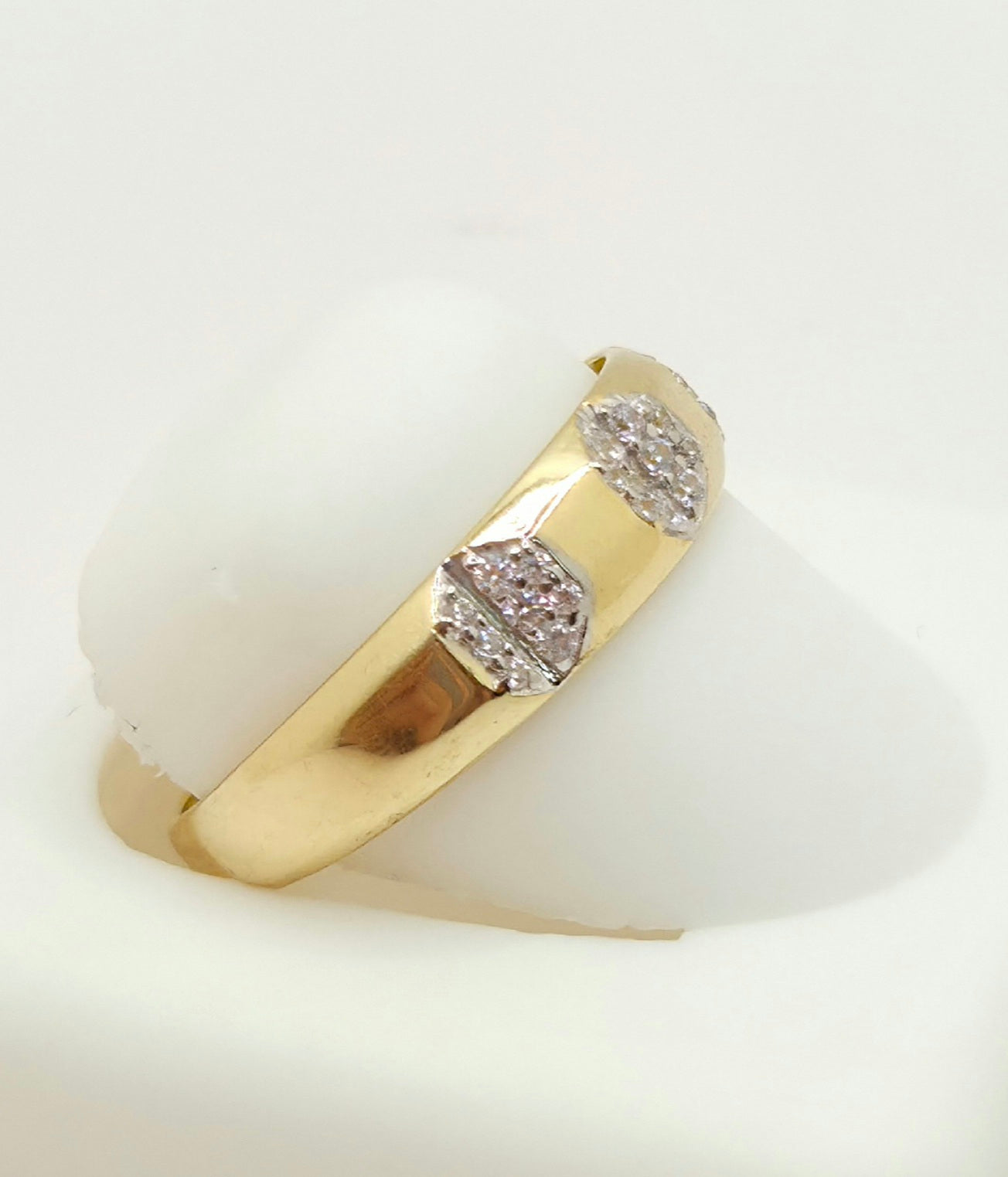 14K CZ DELICATE MEN'S RING – 10 – JY Jewelry Wholesale
